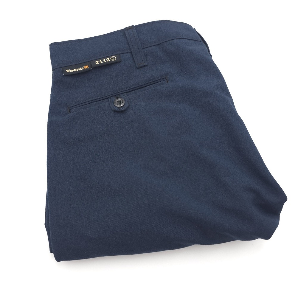 Workrite FR 2112 Pants Men 35 Fit 34x34 Blue NMX75 Nomex Work Uniform CAT1 Arc 7